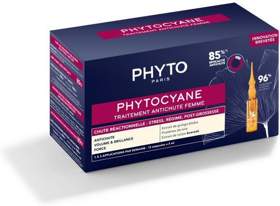 Phyto (Laboratoire Native It.) Phyto Phytocyane Fiale Donna Caduta Temporanea 12x5ml