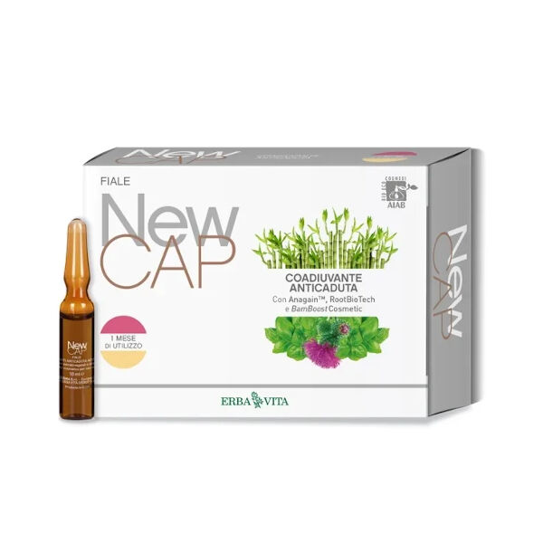 Erba Vita Newcap 12 Fiale Anti Caduta 10ml Erbavita