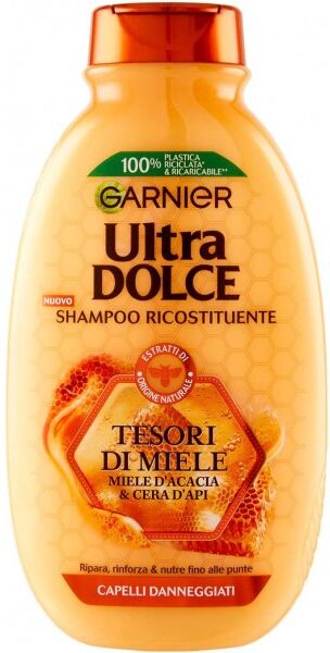 Antica Farmacia Orlandi Garnier Ultra Dolce Shampoo Ricostituente 250ml.Tesori Di Miele