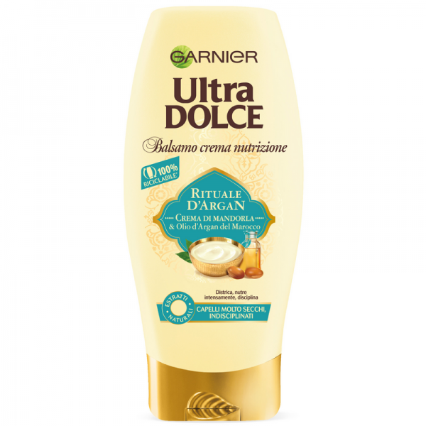 Antica Farmacia Orlandi Garnier Ultra Dolce Balsamo Crema Nutrizione 200ml.Rituale D'Argan