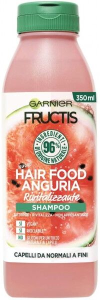 Antica Farmacia Orlandi Garnier Fructis Hair Food Shampoo Rivitalizzante 350ml.Anguria Per Capelli Da Normali A Fini