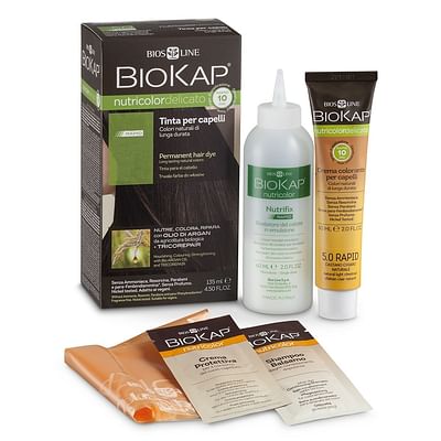 Bios Line Biokap Nutricolor Delicato Rapid Tinta 9,3 Biondo Chiarissmo Dorato 135 Ml