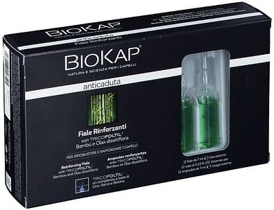 Bios Line Spa Biokap Fiale Rinforzanti Anticaduta Con Tricoltil 12 Pezzi Da 7 Ml New