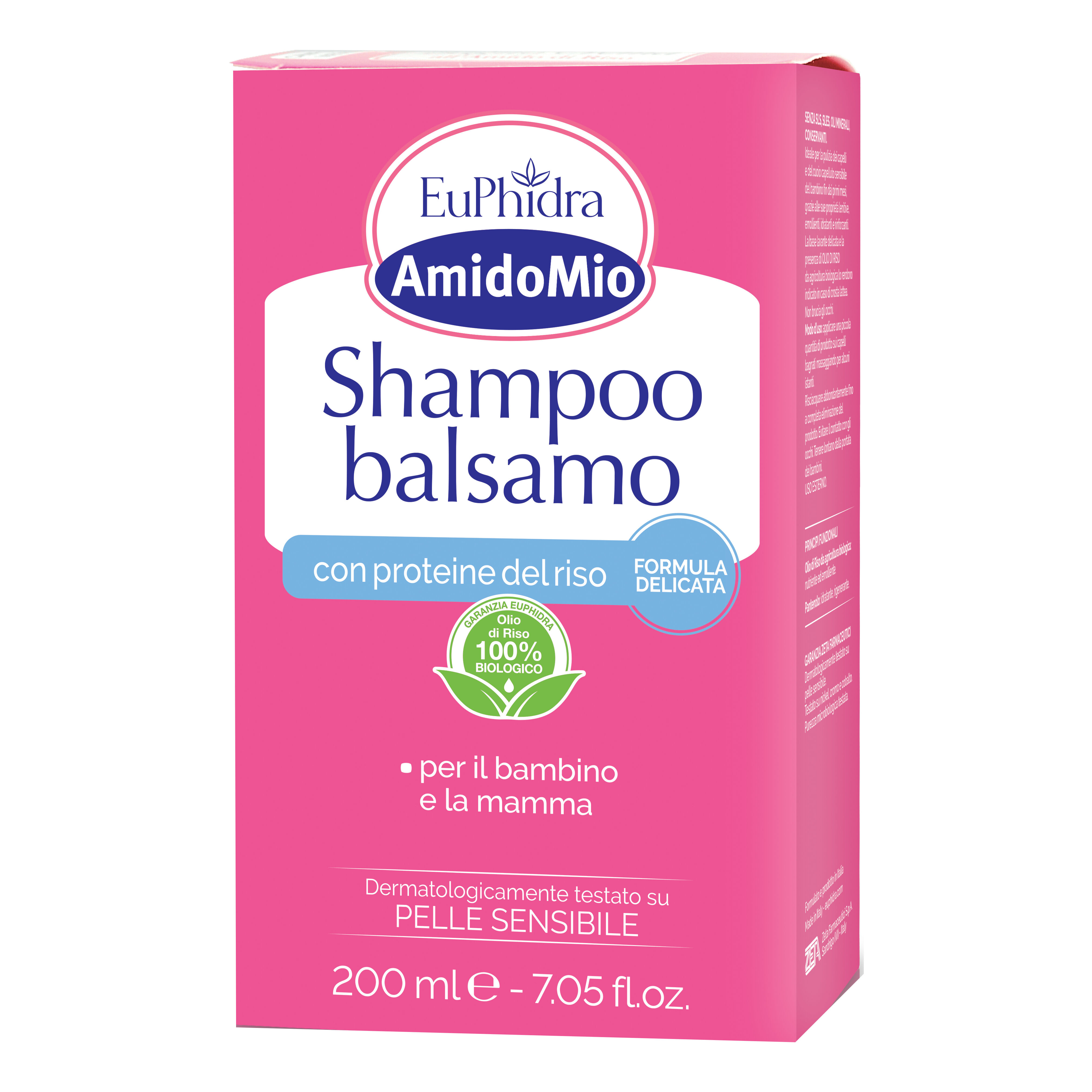 Zeta Farmaceutici Spa Euphidra Amidomio Shampoo Balsamo