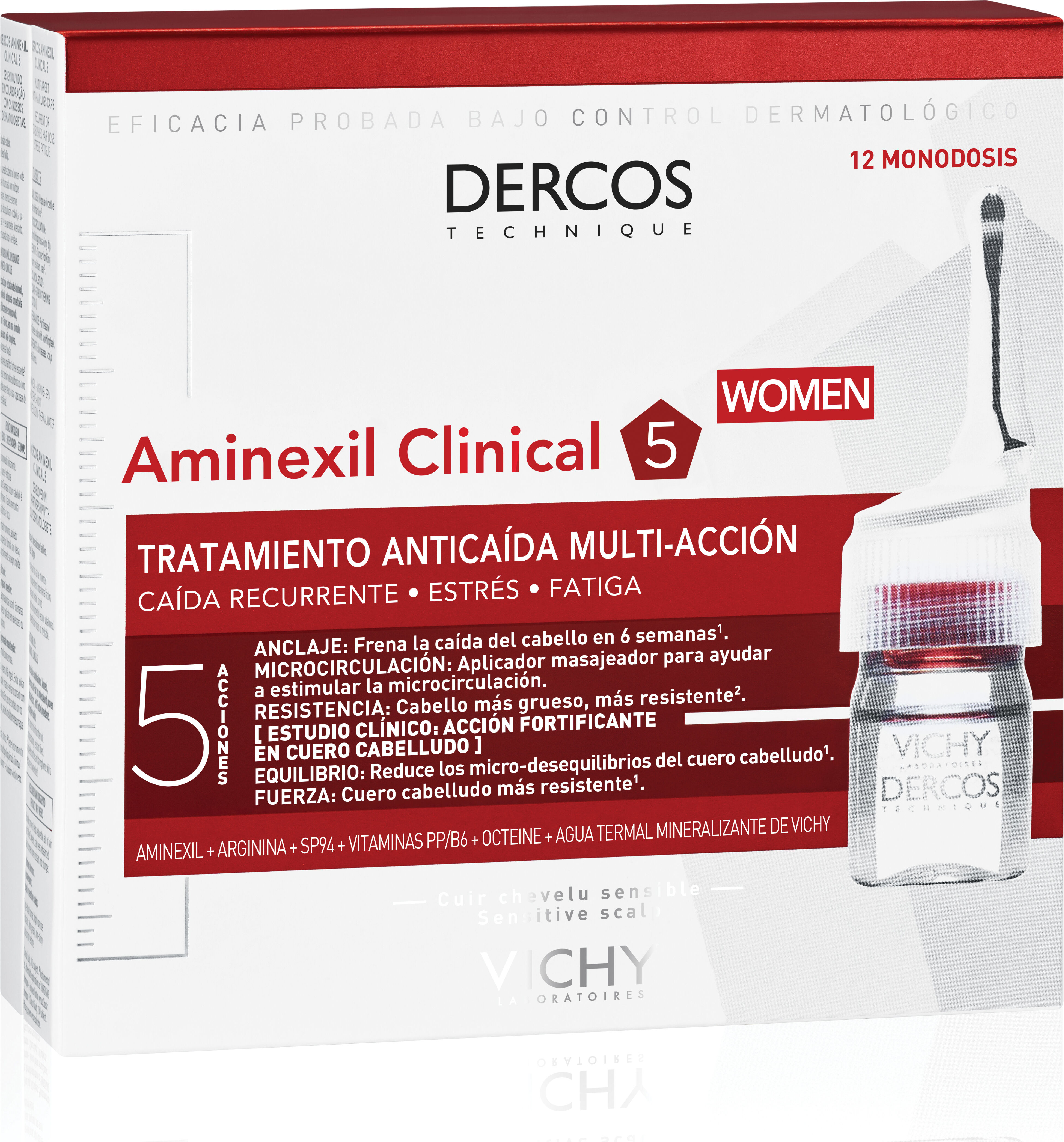 Vichy Dercos Aminexil Donna 12f.6ml