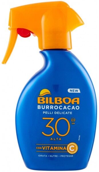 Antica Farmacia Orlandi Bilboa Burrocacao Spray Solare Fp30 Protezione Alta 250ml.Con Vitamina C