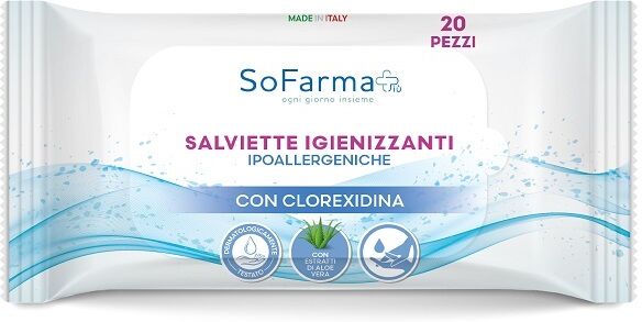 Sofarmapiu' Sf+ Salviett Igienizz Pocket 20p