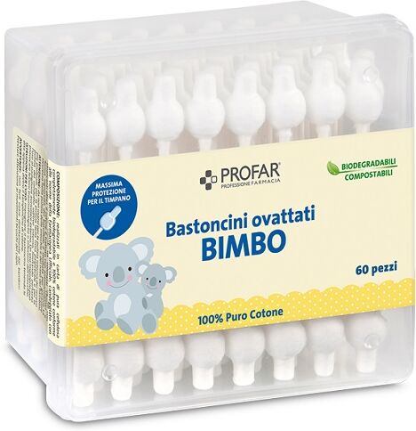 Federfarma.Co Spa Profar Bastoncini Ovat Bb 60pz