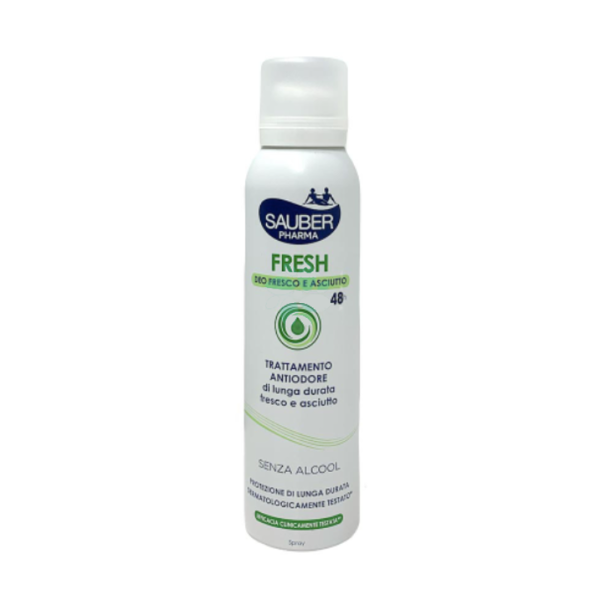 italsilva commerciale srl fresh deo fresco e asciutto spray sauber 150ml