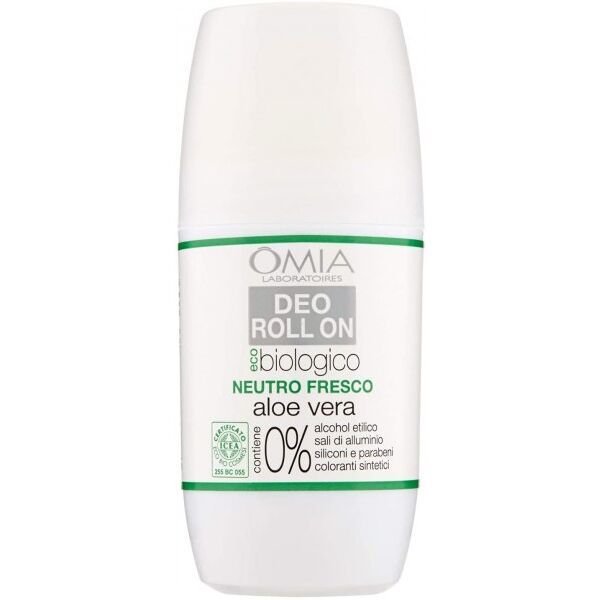 antica farmacia orlandi omia deodorante biologico neutro fresco roll on 50ml.aloe vera