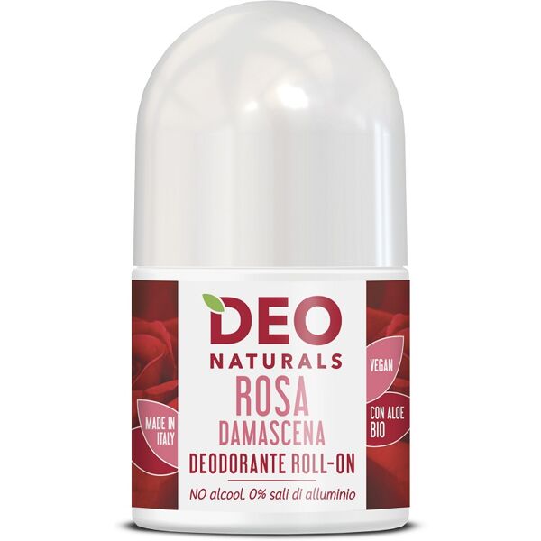 optima naturals srl deonaturals roll-on rosa 50ml