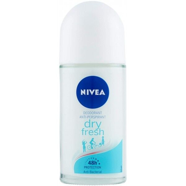 antica farmacia orlandi nivea deodorante roll on 50ml.anti-prespirant dry fresh
