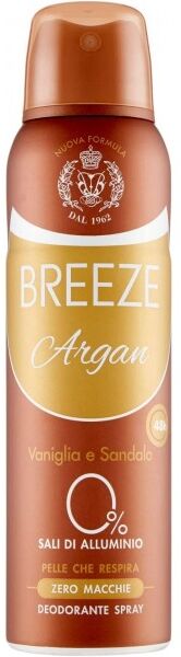 antica farmacia orlandi breeze deodorante spray argan 150ml.vaniglia e sandalo