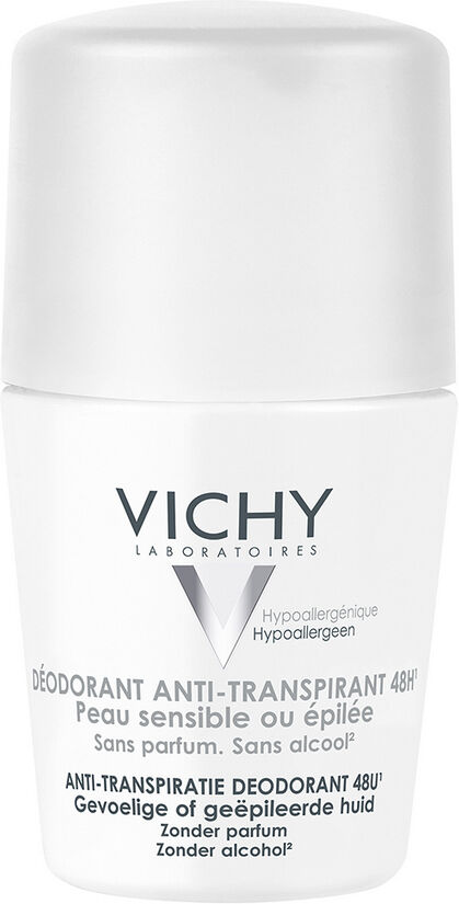 Vichy Deodorante Roll-On 48h Pelli Sensibili 50ml