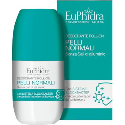 Zeta Farmaceutici Euphidra Deodorante Roll-On Per Pelli Normali Zeta Farmaceutici Euphidra Deodorante Roll-On Per Pelli Normali