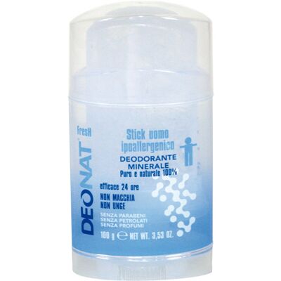 Farmaderbe Deonat Fresh Stick Deodorante Uomo Sali Minerali 100g Farmaderbe Deonat Fresh Stick Deodorante Uomo Sali Minerali 100g