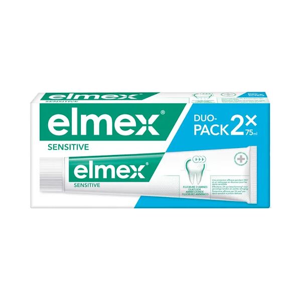 colgate-palmolive commerc.srl elmex dentifricio sensitive denti sensibili 2x75ml