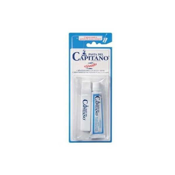 antica farmacia orlandi pasta capitano spazzolino + dentifricio 25 ml kit viaggio