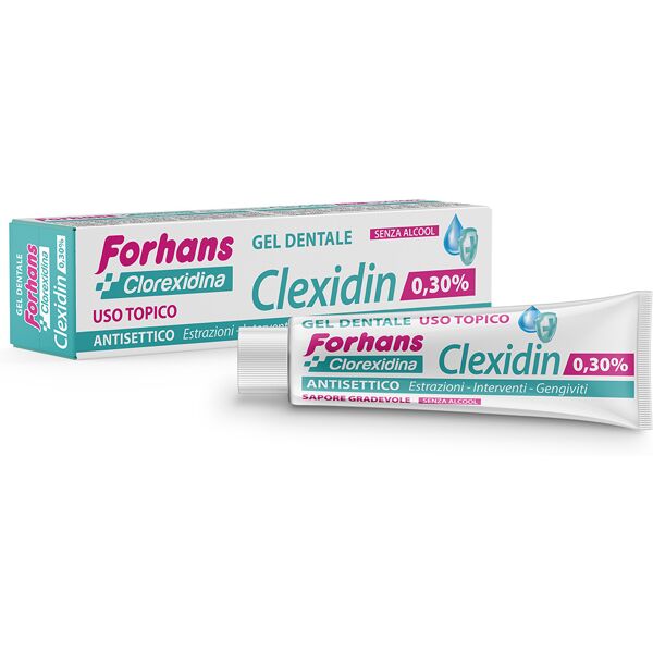 uragme srl forhans clexidin gel dent. 30%