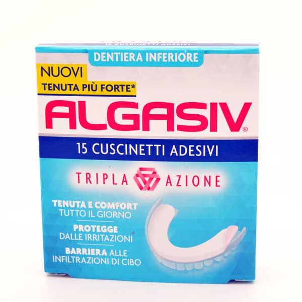 combe italia srl algasiv adesivi protesi inferiore 15 pezzi