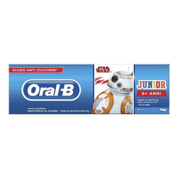 procter & gamble srl oral-b dentifricio star wars 6-12 anni