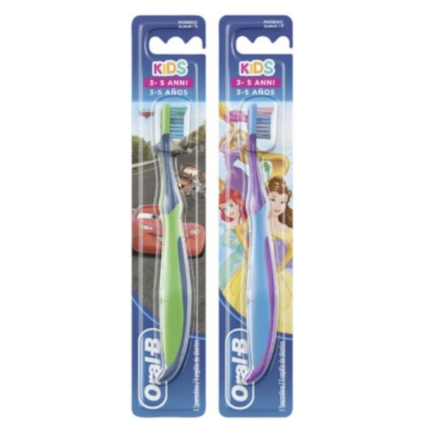 procter & gamble srl oral-b spazzolino cars frozen 3-5anni