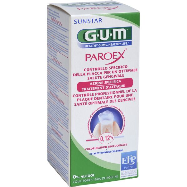 sunstar italiana srl gum paroex 0,12 collut chx 300