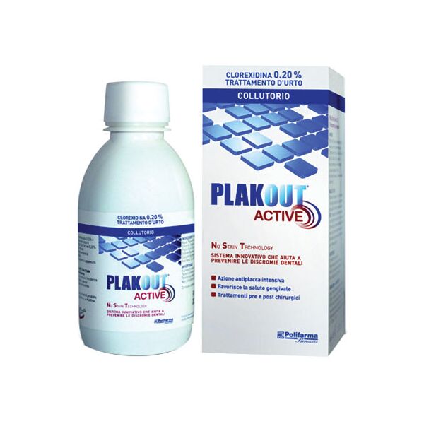 polifarma benessere srl plakout active clor 0,20%