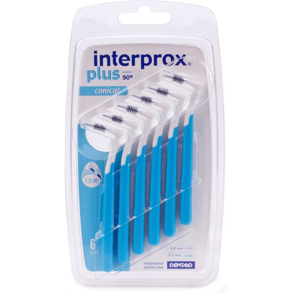 dentaid srl interprox plus conico blu 6pz