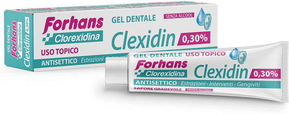 uragme srl forhans clexidin gel dent. 30%