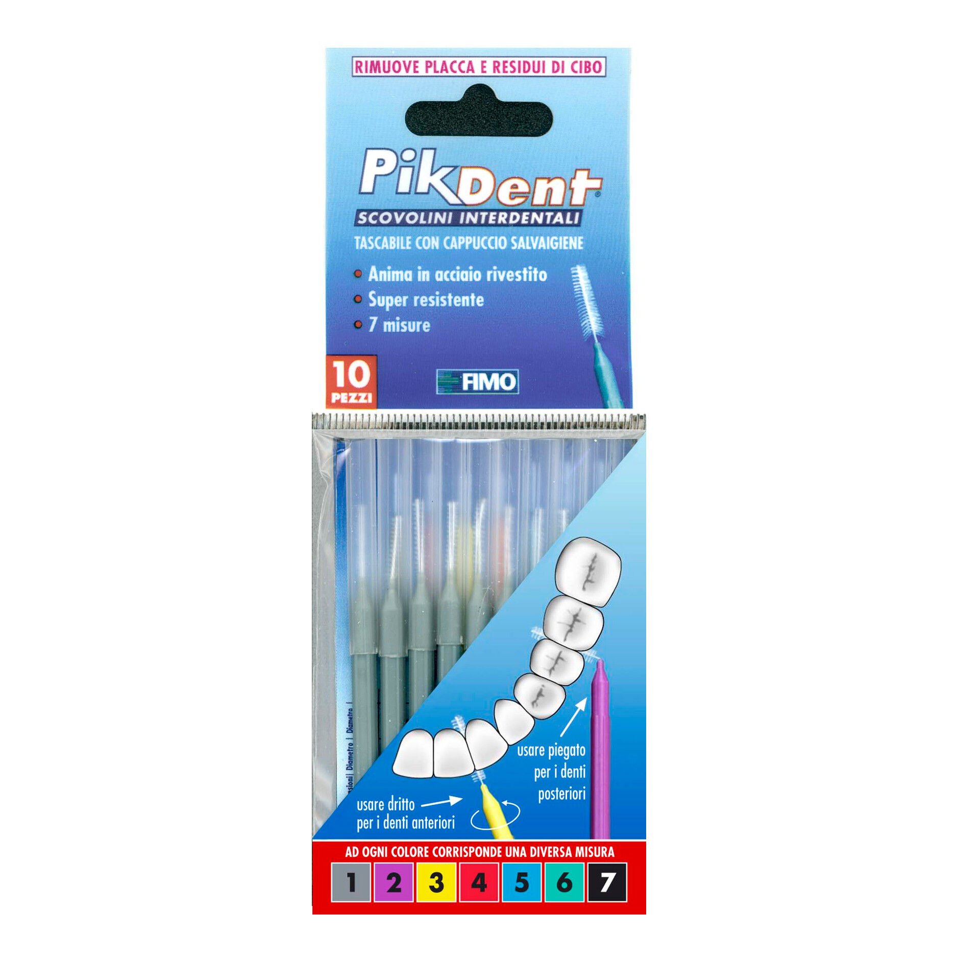 fimo srl pikdent scov.1 grigio0,4mm10pz