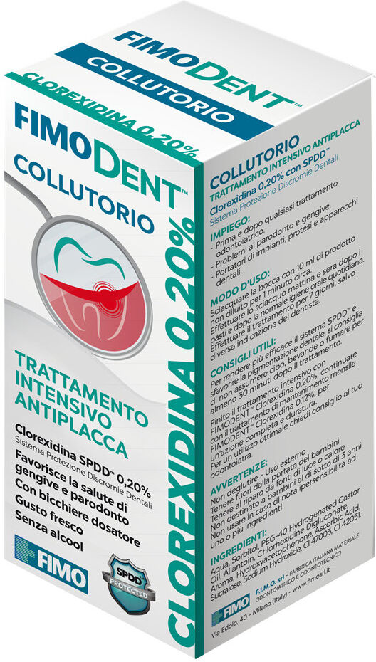 fimo srl fimodent coll.clor.0,20% 200ml