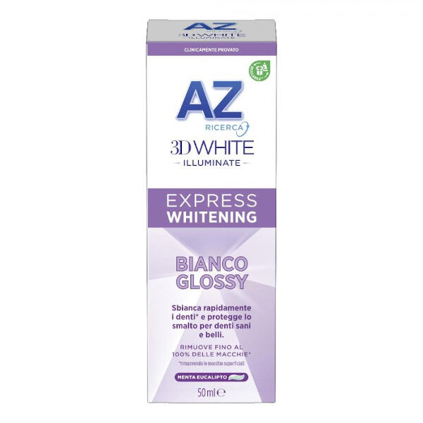 Procter & Gamble Srl Az 3d Express Whitening Dentifricio Bianco Glossy
