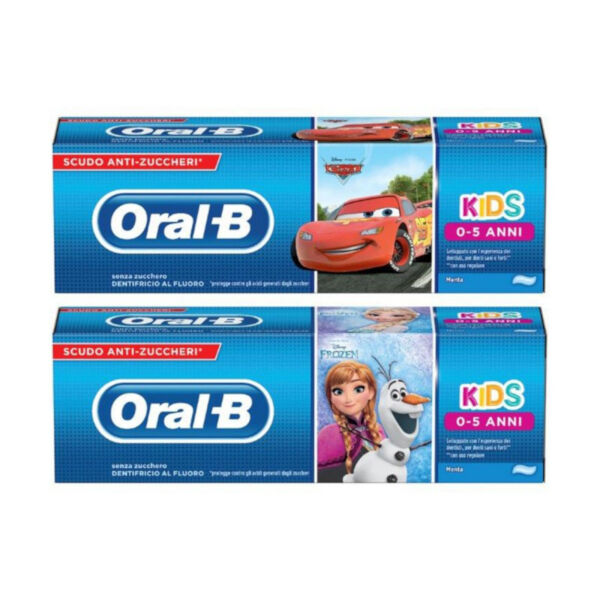 Procter & Gamble Srl Oral-B Dentifricio Frozen-Cars 0/5 Anni