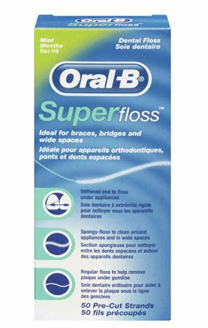 Procter & Gamble Srl Oral-B Superfloss 50 Fili Menta