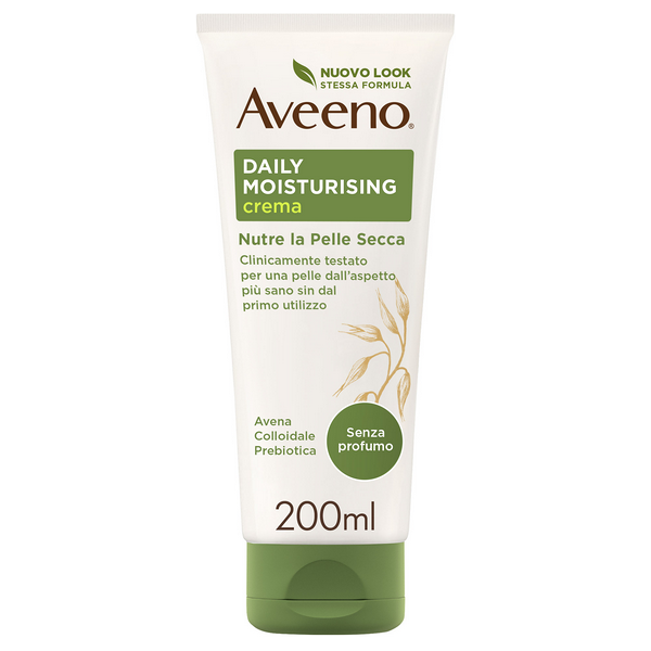 johnson & johnson aveeno crema idratante corpo 200 ml