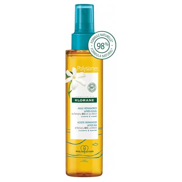 klorane olio ristrutturante dopo-sole 150ml