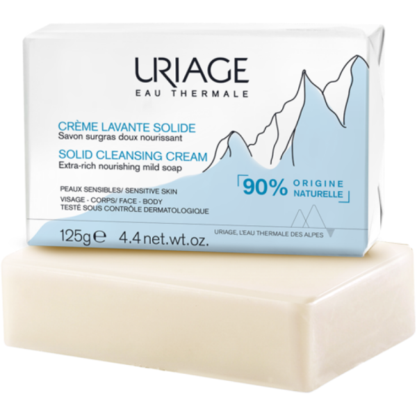 crème lavante solida uriage 125g