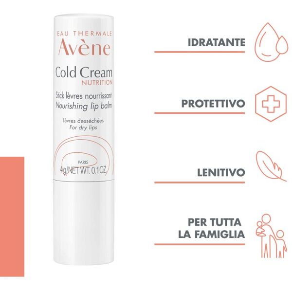 avene cold cream stick labbra avène 4g