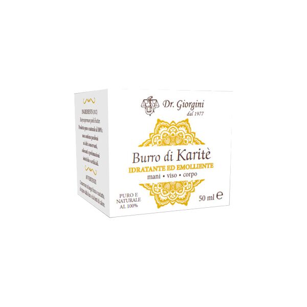 dr.giorgini ser-vis srl burro di karite 50ml