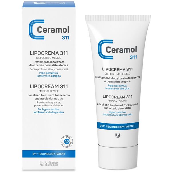 unifarco spa ceramol lipocrema 311 100ml