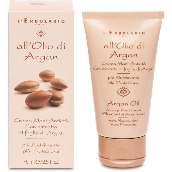 l'erbolario srl olio argan crema mani antieta'