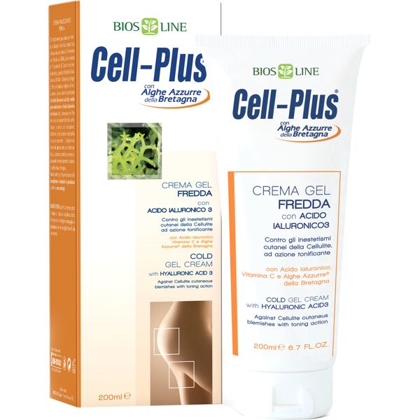 bios line spa cell-plus crema gel fredda tonificante 200 ml