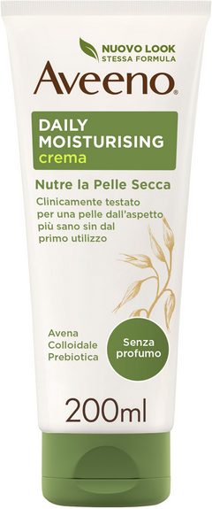 johnson & johnson aveeno crema idratante corpo 200 ml