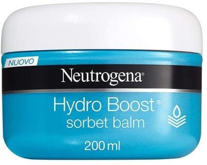 johnson & johnson neutrogena hydro boost sorbet balsamo corpo rinfrescante 200ml