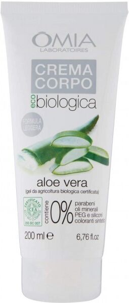 antica farmacia orlandi omia crema corpo biologica 200ml.aloe vera