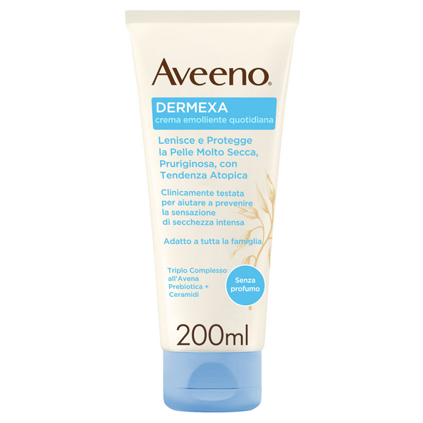 Johnson & Johnson Aveeno Dermexa Crema Idratante 200 Ml