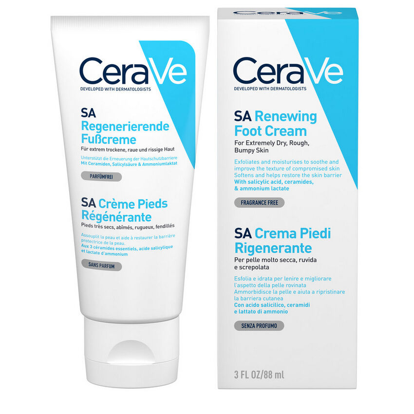 L'Oreal Cerave Crema Piedi Rigenerante 88ml