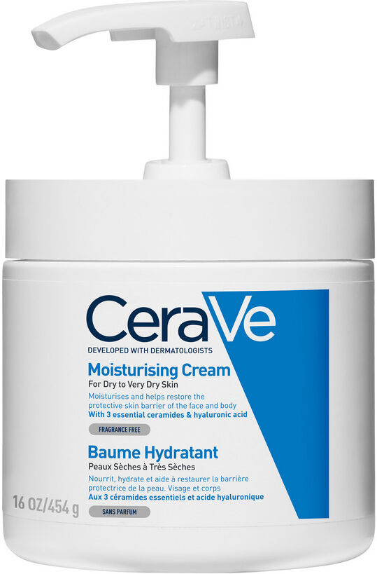 L'Oreal Cerave Crema Corpo Idratante Pelle Molto Secca Con Dispenser 454 G