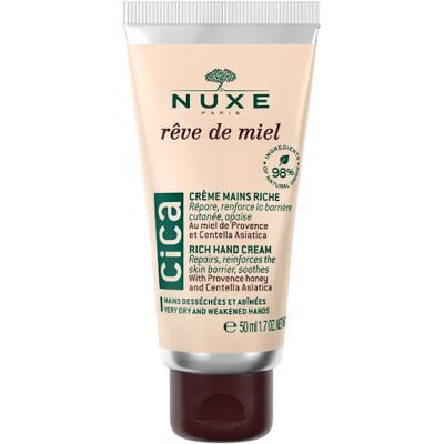 Nuxe Rêve de Miel Cica Rich Hand Cream - Crema nutriente mani 50 ml Nuxe Rêve de Miel Cica Rich Hand Cream - Crema nutriente mani 50 ml